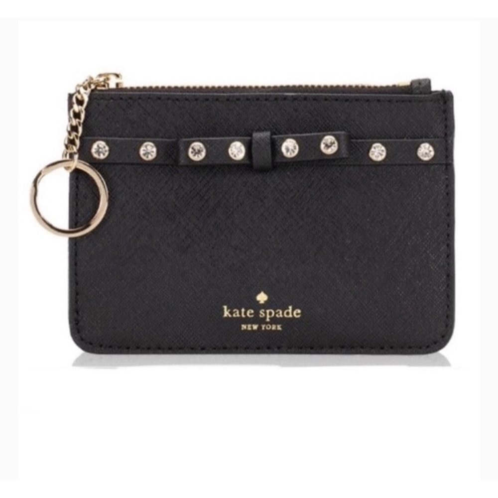NWT Kate spade Laurel Way jeweled Bitsy in black